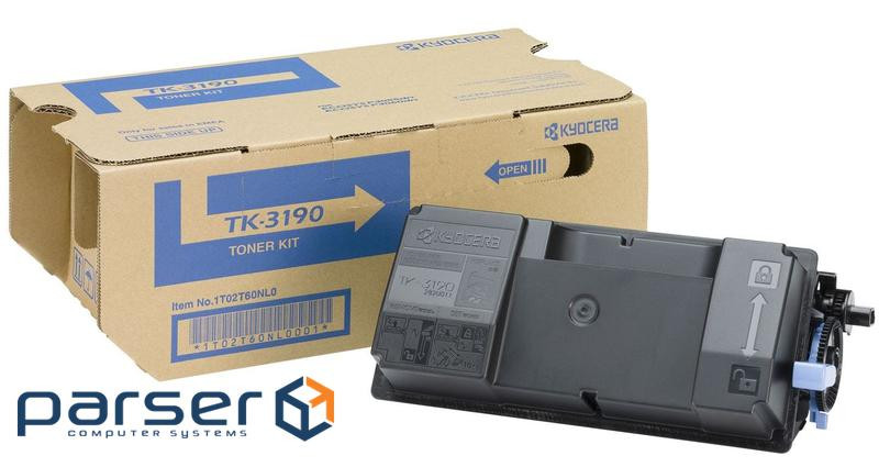 Тонер картридж Kyocera TK-3190 для ECOSYS P3055dn, P3060dn - 25 000 стр. (1T02T60NL1)