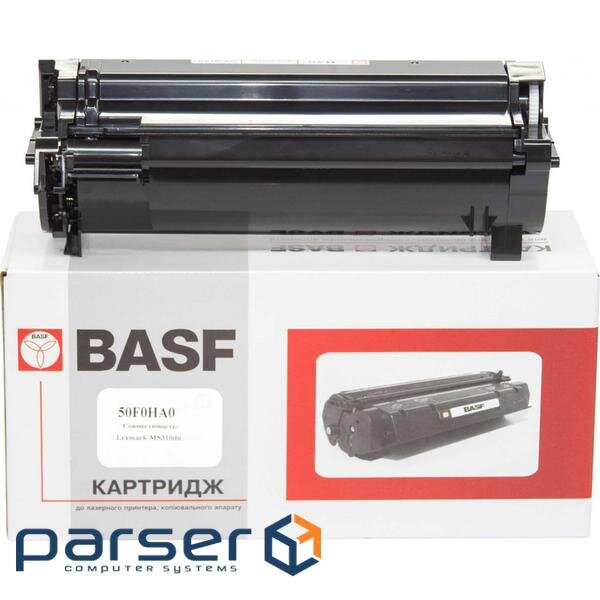 Toner cartridge BASF Lexmark X264/X363/X364 , 50F0HA0 Black (BASF-KT-50F0HA0)