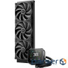 Система водяного охлаждения DeepCool Spartacus 420 Black (R-SPT420-BKDSMP-G-1), Intel: 1851/1700, AM