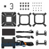 Система водяного охлаждения DeepCool Spartacus 420 Black (R-SPT420-BKDSMP-G-1), Intel: 1851/1700, AM