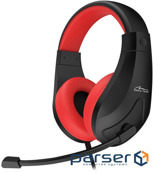 Навушники Media-Tech Nemesis USB Black-Red (MT3574)