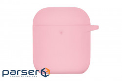 Чохол 2Е для Apple AirPods, Pure Color Silicone (3.0mm) , Light pink (2E-AIR-PODS-IBPCS-3-LPK)