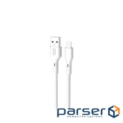 Дата кабель USB 2.0 AM to USB-C 1.0m 2.4A XO (CB-23UC)