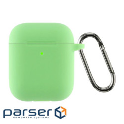 Чохол ArmorStandart Ultrathin Silicone Case With Hook для Apple AirPods 2 Spearmint (ARM59693)
