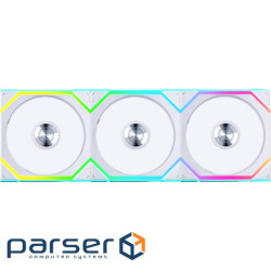 Повітряне охолодження для ПК LIAN LI Uni Fan SL WIRELESS 120-3, White (G99.12SL1W3W.00)