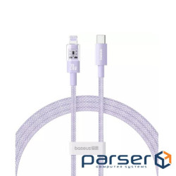 Кабель Baseus Gem Fast-Charging Data Cable USB-C to iP 20W 1m Nebula Purple (P10373001511-00)
