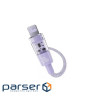 Кабель Baseus Gem Fast-Charging Data Cable USB-C to iP 20W 1m Nebula Purple (P10373001511-00)