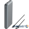 Акумулятор портативний літій-іонний Power Bank Belkin 10000мА·,год, 15Вт, 2хUSB-A/U (BPB011BTGY)