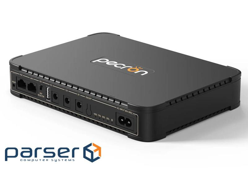 ИБП для роутера Pecron D77, 36W 76.96Wh, Output: USB 5V 2.6A Max, 9V 2A Max / 12V 2A Max / 5V2.6AMax