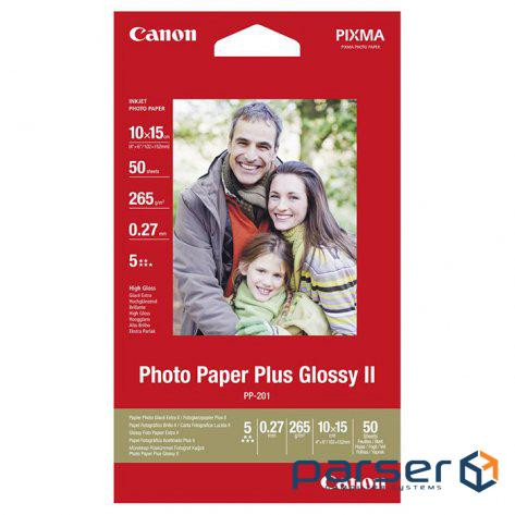 Фотопапір A4, 20 аркушів CANON PP201 A4 (2311B019BB) CANON PP201 A4 (2311B019BB)