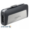 Storage device SanDisk 128GB USB 3.0 + Type-C Ultra Dual R150MB/ s (SDDDC2-128G-G46)