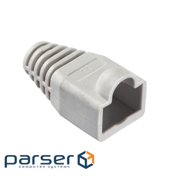 Ковпачок ізолюючий Voltronic 07659 RJ45, сірий, 100 шт/уп. .