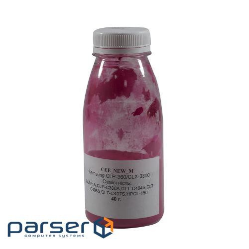 Тонер Samsung CLP-360/365, CLX-3300/3305, Magenta, 40 г , CEE (CLP36040M_CEE)