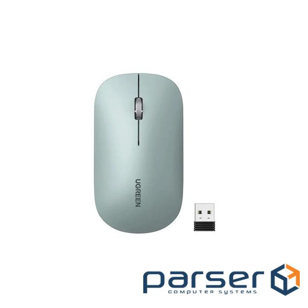 Мишка Ugreen MU001 Portable Wireless Green (90374)