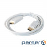 Кабель мультимедійний Display Port to HDMI 2.0m 30AVG 4Kx2K Extradigital (KBH1747)