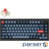 Клавіатура механічна Keychron V1 Max 84Key, Gateron Jupiter Red, WL/BT/USB-A, QMK, (V1MD1 KEYCHRON)