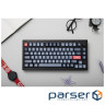 Клавіатура механічна Keychron V1 Max 84Key, Gateron Jupiter Red, WL/BT/USB-A, QMK, (V1MD1 KEYCHRON)