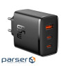 Зарядний пристрій Baseus Cube Pro Fast Charger 2C+U 65W black (P10152301113-00)