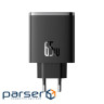 Зарядний пристрій Baseus Cube Pro Fast Charger 2C+U 65W black (P10152301113-00)