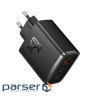 Зарядний пристрій Baseus Cube Pro Fast Charger 2C+U 65W black (P10152301113-00)