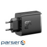Зарядний пристрій Baseus Cube Pro Fast Charger 2C+U 65W black (P10152301113-00)