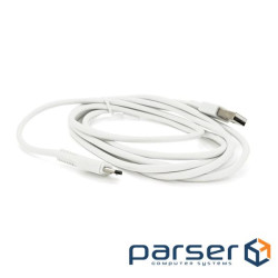 Кабель Hoco X20, Micro-USB, 2A, White, довжина 3м , BOX (Hoco X20 / MW3)