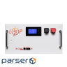 Аккумулятор LP LiFePO4 51,2V - 280 Ah (14336Wh) (BMS SP 200A/100А) RM RS485/CAN LCD WH (38155)