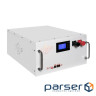 Аккумулятор LP LiFePO4 51,2V - 280 Ah (14336Wh) (BMS SP 200A/100А) RM RS485/CAN LCD WH (38155)