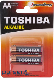 Battery TOSHIBA LR6 Economy Alkaline BP 1X2 (00159937)