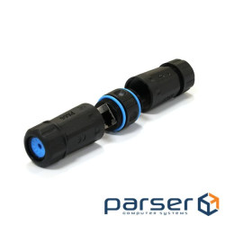 Водонепроникний з"єднувач IP68, RJ45-RJ45, STP, кат. 6A, LW (LW-WPKJ-001-CAT6A)