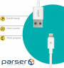 Дата кабель USB 2.0 AM to Lightning 1.2m white Piko (1283126496165)