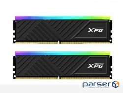 Модуль пам'яті ADATA XPG Spectrix D35G RGB Black DDR4 3600MHz 64GB Kit 2x32 (AX4U360032G18I-DTBKD35G)