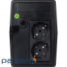 ДБЖ Prologix 600 (PLP600VA2LED), Lin.int., AVR, 2 x євро, пластик 