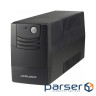 ДБЖ Prologix 600 (PLP600VA2LED), Lin.int., AVR, 2 x євро, пластик 