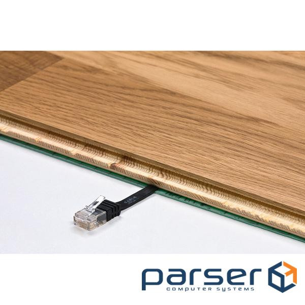 Патч-корд неекранований RJ45 UTP5e 3.0m,patch AWG30/7 Flat D=1.5x6.0mm,білий (75.09.3360-10) (75.09.3360-10)