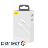Кабель Baseus Simple Wisdom Data Cable Kit USB to iP PD 20W (2PCS/Set）1.5m White (TZCATLZJ-02)
