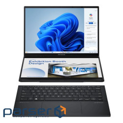 Ноутбук ASUS Zenbook Duo UX8406CA-QL047X 14 FHD Touch OLED, Intel Ultra 9 285H, 32 (90NB14X1-M001P0)