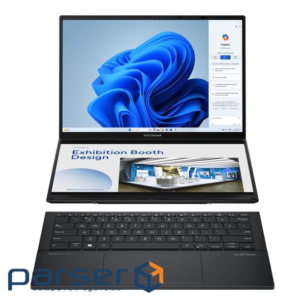 Ноутбук ASUS Zenbook Duo UX8406CA-QL047X 14 FHD Touch OLED, Intel Ultra 9 285H, 32 (90NB14X1-M001P0)