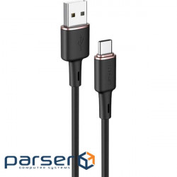 Кабель ACEFAST C2-04 USB-A to USB-C 1.2м Black (AFC2-04B)