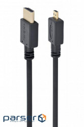 Multimedia cable HDMI A to HDMI D (micro), 3.0m Cablexpert (CC-HDMID-10)