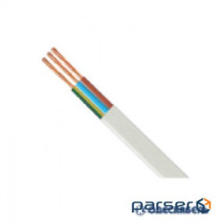 Cable Odeskabel ShVVPn 3x1.5 price per meter (bukh.200m) white (8210 200m)