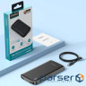 УМБ Choetech 10000mAh 12W USB-A,USB-C чорна (B850-ACBK)