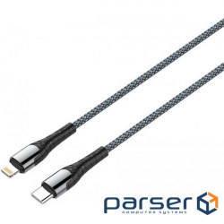 Дата кабель USB-C to Lightning 2.0m ColorWay (CW-CBPDCL036-GR)