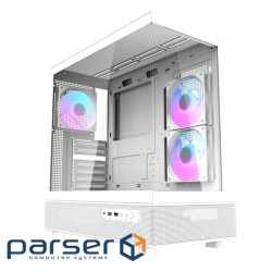 Корпус ATX W/O PSU DPX90 WHITE DARK FLASH