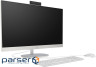 Моноблок 27" HP 27-cr0057ua AiO i5-1335U/16Gb/SSD1Tb/WiFi/Cam/K&M/DOS/Shell White (BV7Y5EA)