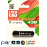 Flash drive MIBRAND Panther 4GB Black (MI2.0/PA4P2B)