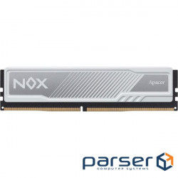 Модуль памяти APACER Nox White DDR4 3200MHz 8GB (AH4U08G32C28YMWAA-1)