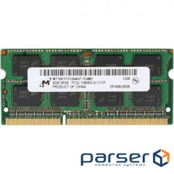 Memory module MICRON SO-DIMM DDR3L 1333MHz 4GB (MT16KTF51264HZ-1G4M1)
