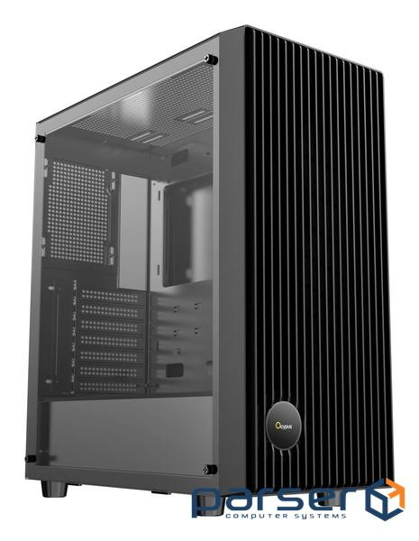 Корпус OCYPUS Gamma C70 BK (GAMMA-C70-BKG000XX-GL)