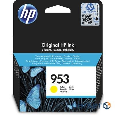 Картридж HP DJ No.953 Officejet Pro 8210/8710/8720/8725/8730 Yellow, 700 (F6U14AE)